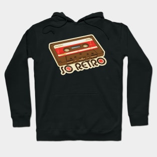 retro cassette Hoodie